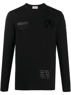 Moncler джемпер с логотипом