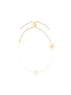 Tory Burch браслет с эмалированным логотипом