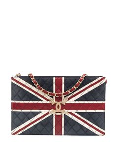 Chanel Pre-Owned сумка на плечо Paris Edinburgh Union Jack