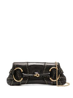 Gucci Pre-Owned клатч с пряжкой Horsebit