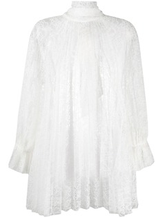 MSGM кружевная блузка