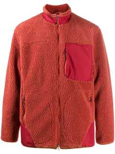 Descente Allterrain флисовая куртка с контрастным карманом