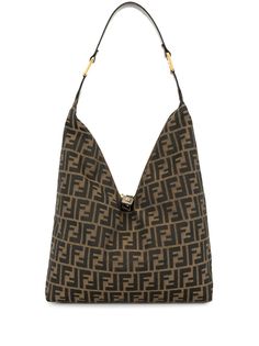Fendi Pre-Owned сумка на плечо с узором Zucca