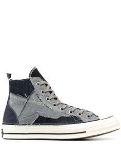 Converse джинсовые кеды Chuck 70 Hi в технкие пэчворк