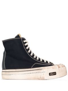 visvim высокие кеды Skagway