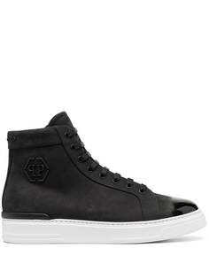 Philipp Plein высокие кеды с логотипом