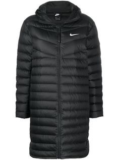 Nike пуховик с логотипом Swoosh