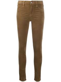 J Brand брюки скинни средней посадки