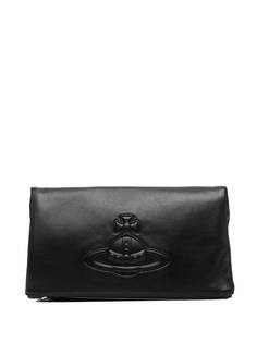 Vivienne Westwood клатч с тиснением Orb