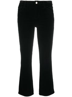 J Brand укороченные брюки средней посадки