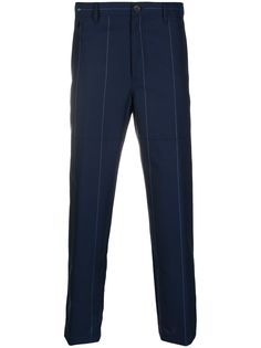 LANVIN строгие брюки в тонкую полоску
