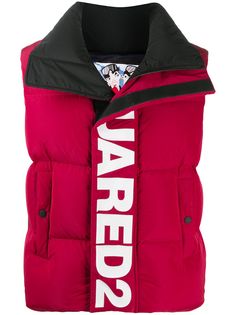 Dsquared2 дутый жилет с логотипом