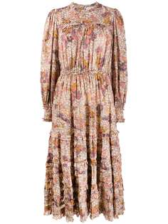Ulla Johnson платье Laraline с цветочным принтом