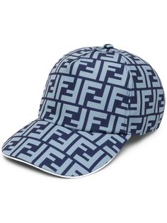 Fendi Zucca-monogram baseball cap