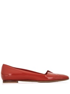 Hermès лакированные балетки pre-owned