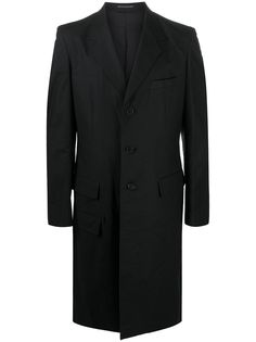 Yohji Yamamoto single-breasted coat