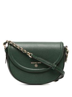 Michael Kors Collection curved leather shoulder bag