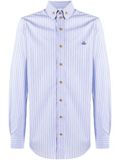 Vivienne Westwood striped button down cotton shirt