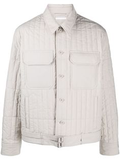 Helmut Lang padded button-up jacket