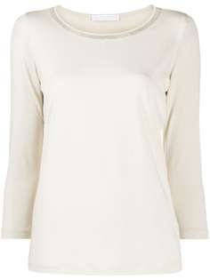 Fabiana Filippi топ с U-образным вырезом