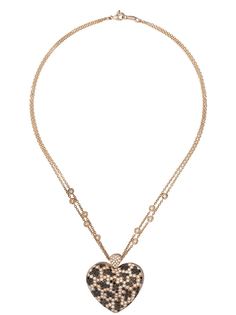 LEO PIZZO колье Leopard из розового золота с бриллиантами