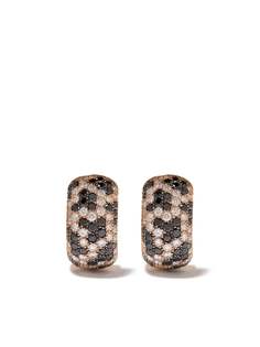 LEO PIZZO серьги Leopard из розового золота с бриллиантами