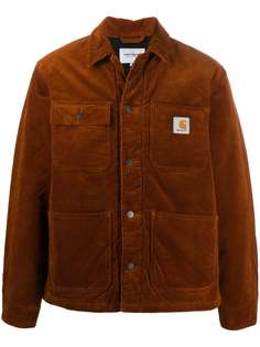 Carhartt WIP collared velvet jacket