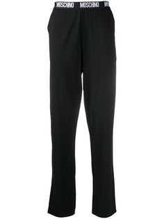 Moschino брюки с логотипом