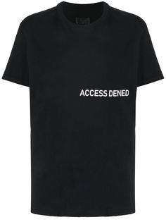 RtA футболка с графичным принтом и круглым вырезом