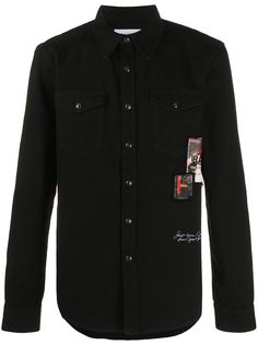Givenchy рубашка с нашивкой