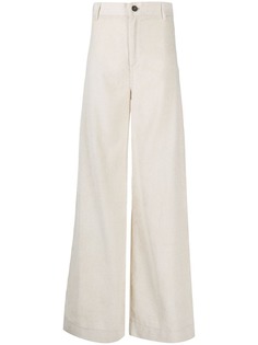 Roberto Collina вельветовые брюки палаццо