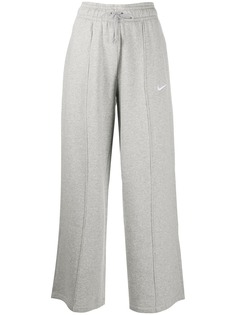 Nike расклешенные брюки с логотипом