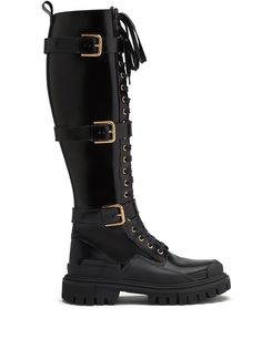 Dolce & Gabbana сапоги на шнуровке