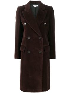 Victoria Beckham вельветовое пальто
