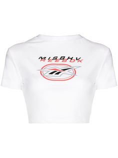 MISBHV укороченная футболка из коллаборации с Reebok
