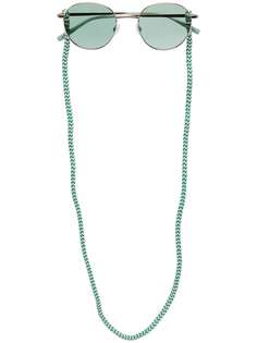 MISSONI EYEWEAR солнцезащитные очки в круглой оправе с затемненными линзами