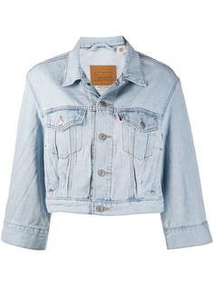Levis укороченная джинсовая куртка на пуговицах Levis®