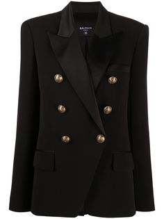 Balmain двубортный блейзер
