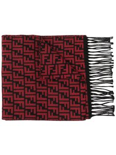 Fendi шарф с логотипом FF
