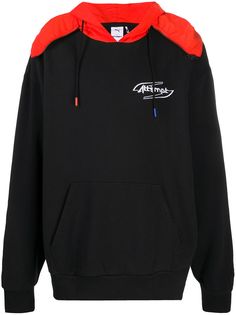 Puma худи с контрастной отделкой