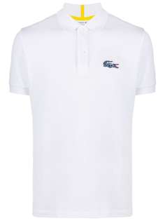 Lacoste рубашка поло с нашивкой-логотипом