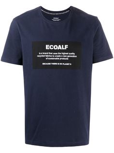 Ecoalf футболка с надписью