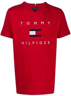 Tommy Hilfiger футболка с круглым вырезом и логотипом
