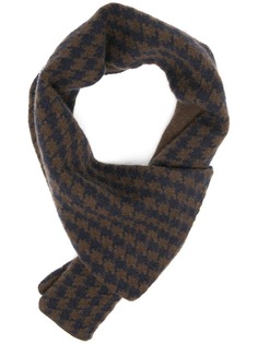 N.Peal houndstooth scarf