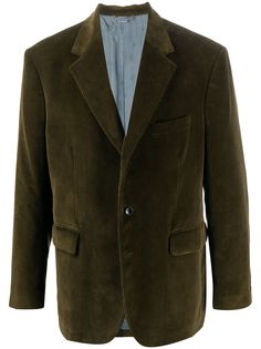 Gucci corduroy single-breasted blazer