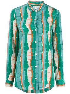 Equipment long-sleeve silk shirt