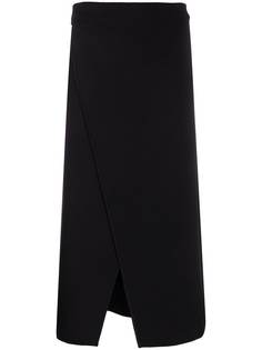 Givenchy юбка асимметричного кроя с завышенной талией