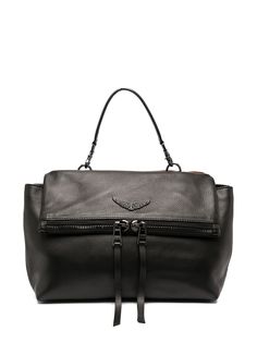 Zadig&Voltaire Twin Zip two-tone tote bag