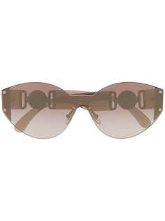Versace Eyewear солнцезащитные очки в оправе кошачий глаз
