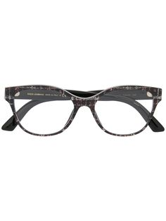 Dolce & Gabbana Eyewear очки в круглой оправе